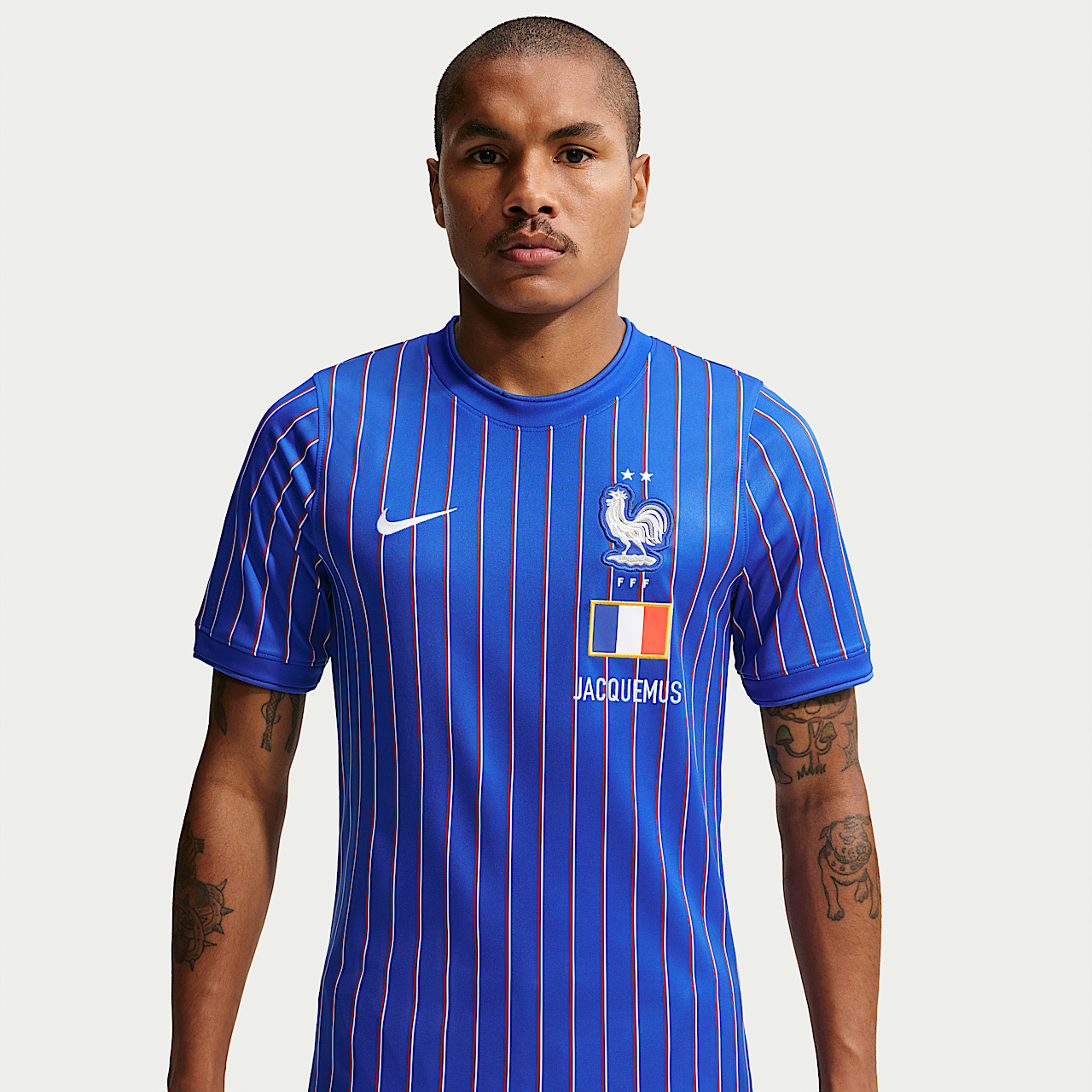 Jacquemus x Nike France Academy Pro Short-Sleeve Football Top 2026
