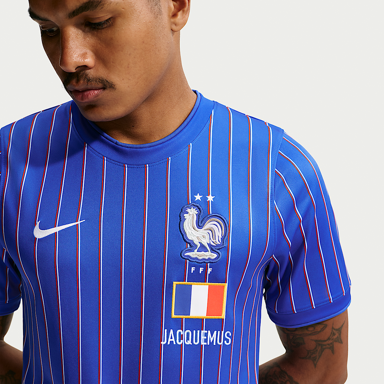 Jacquemus x Nike France Academy Pro Short-Sleeve Football Top 2026