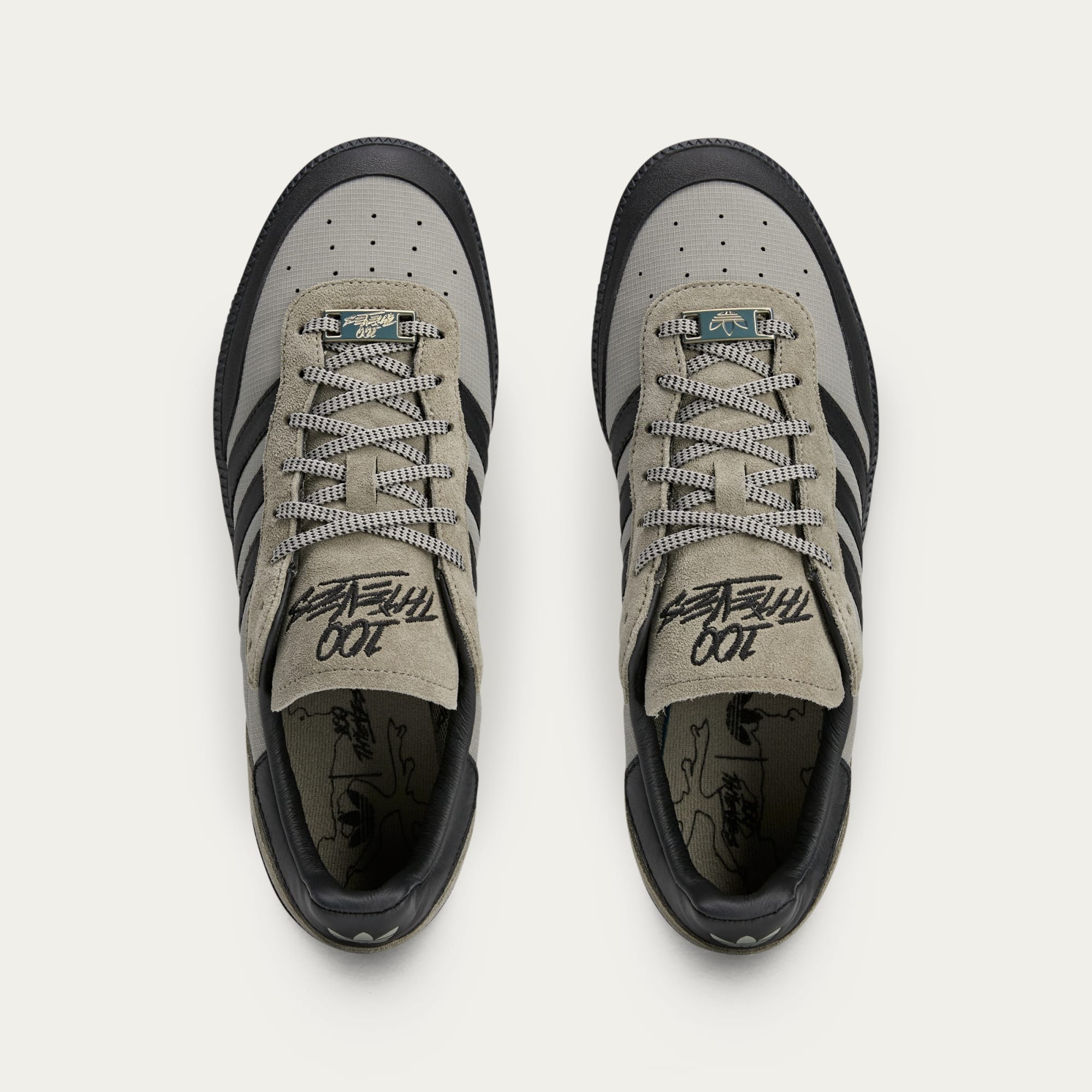 adidas gazelle silver green womens Campus 00s 'Silver Pebble Black' – Prsnlplg main image 0