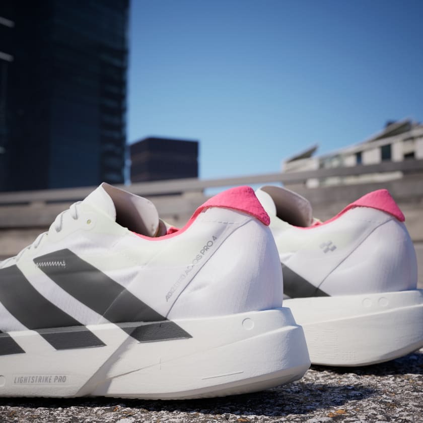 ★Adidas★Adizero Adios Pro 4 Cloud White Core Black★大人気 The adidas Adizero Adios Pro 4 Cloud White Core Black