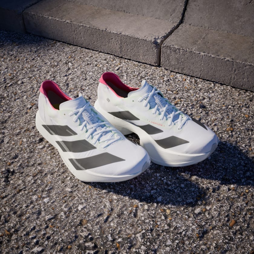 ★Adidas★Adizero Adios Pro 4 Cloud White Core Black★大人気 The adidas Adizero Adios Pro 4 Cloud White Core Black