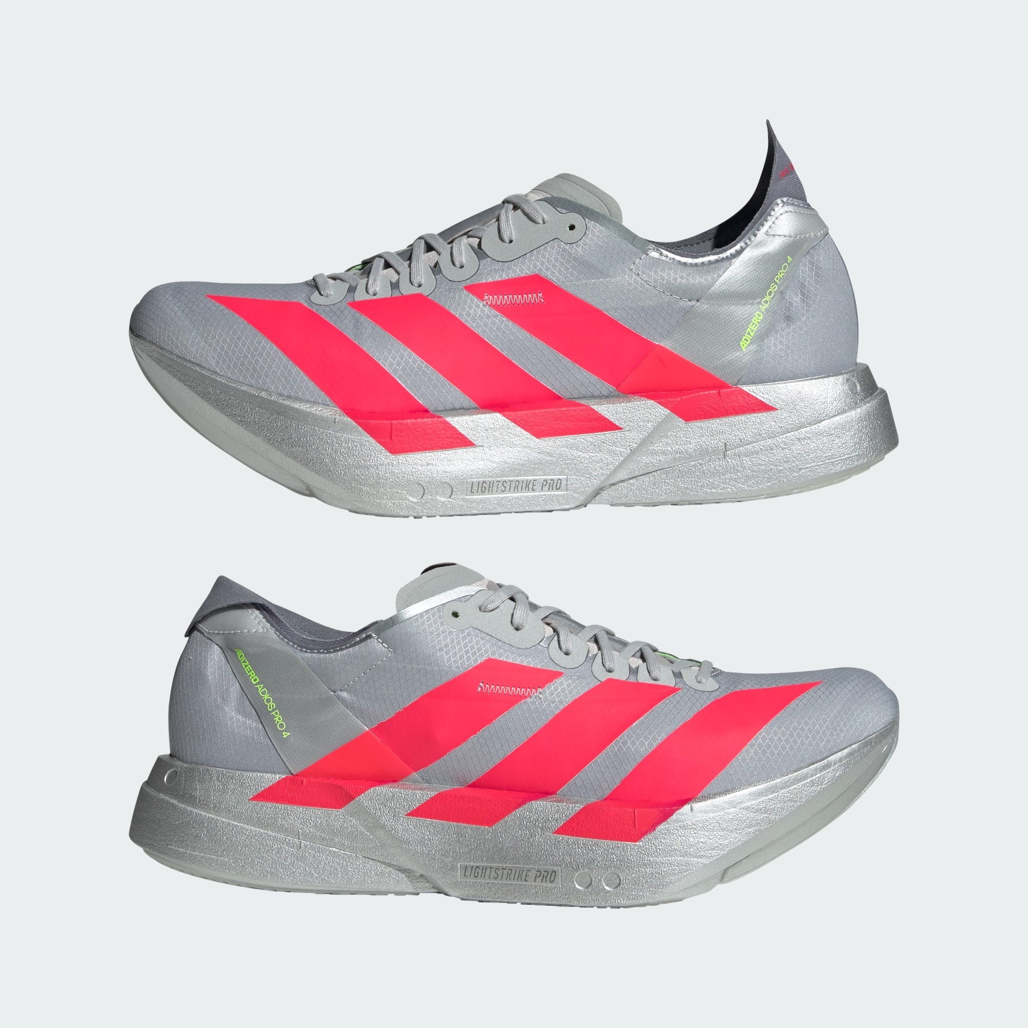 ADIZERO ADIOS PRO 4 シルバーメタリック adidas Adizero Adios Pro 4 