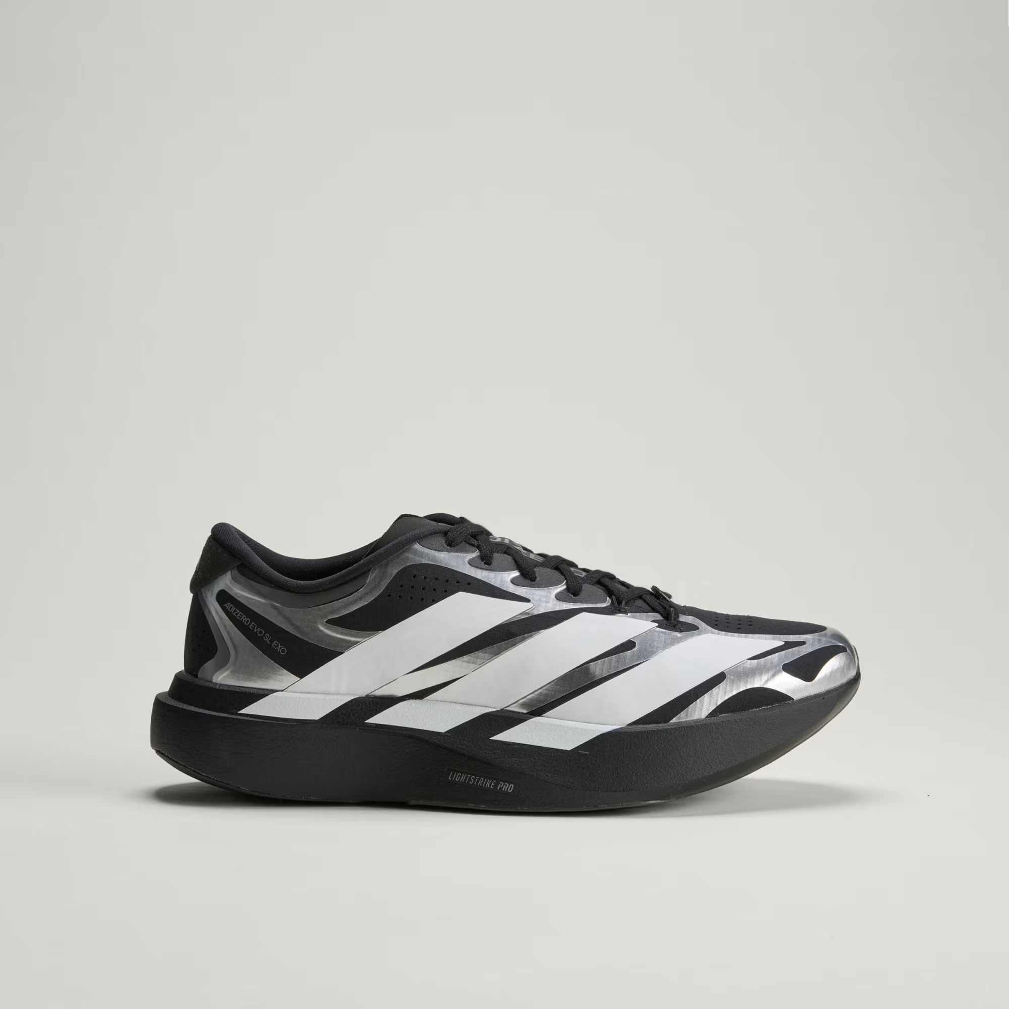 adidas Adizero Evo SL Exo Core Black Cloud White Iron Metallic