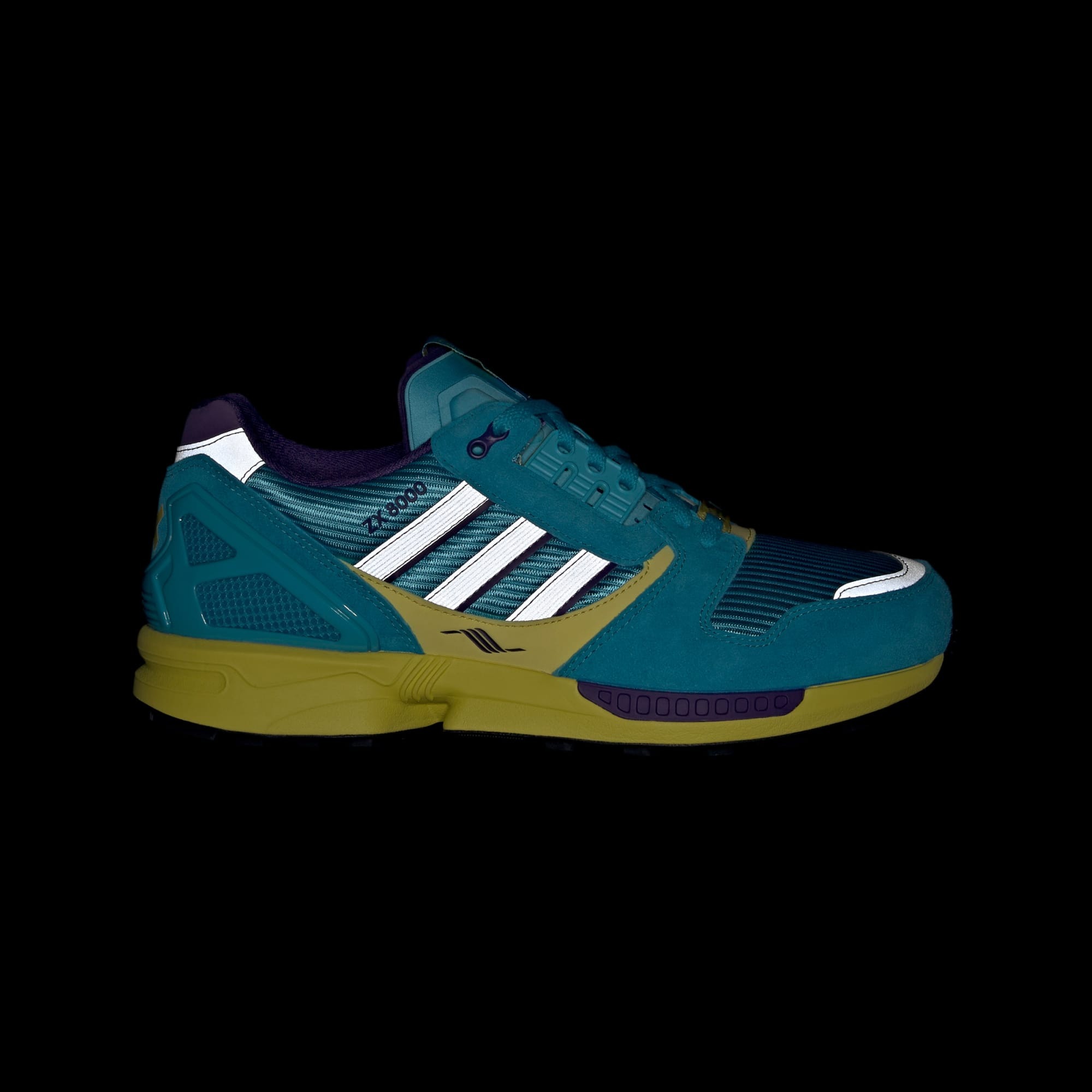 adidas Consortium ZX 8000 JC & MT Blue Glow Unity Violet JQ6739