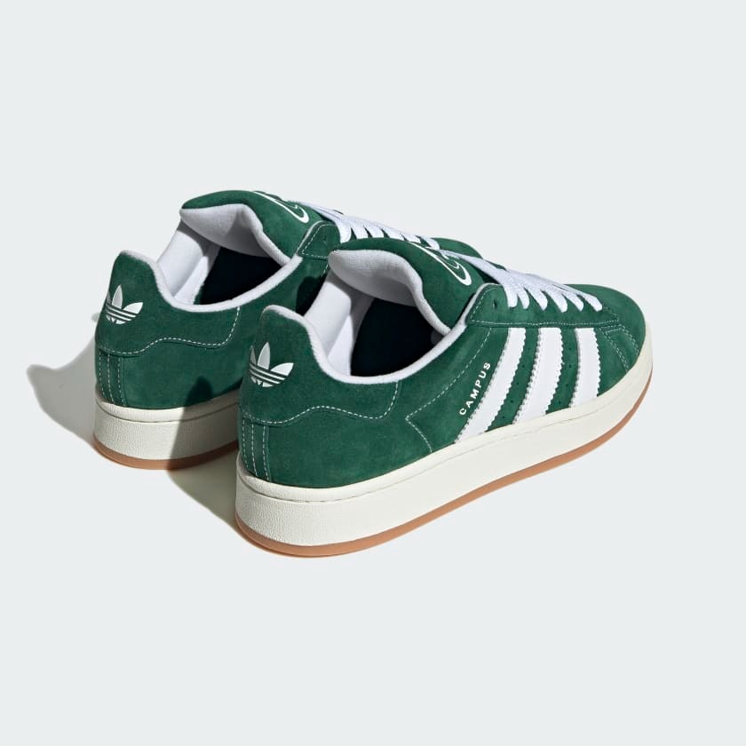 adidas gazelle silver green womens Adidas Campus 00s 'Collegiate Green Core Black' – The Attic main image 0