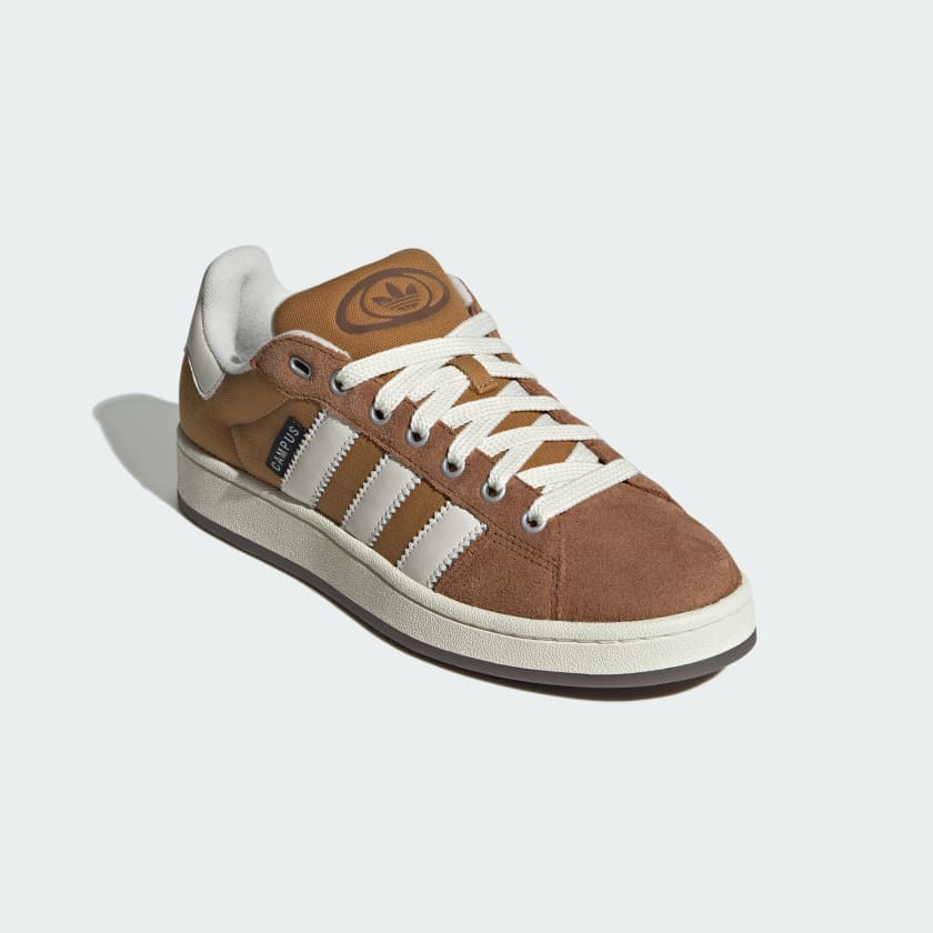 adidas gazelle silver green womens Adidas Campus 00s Shoe Mesa / Core White / Wild Brown