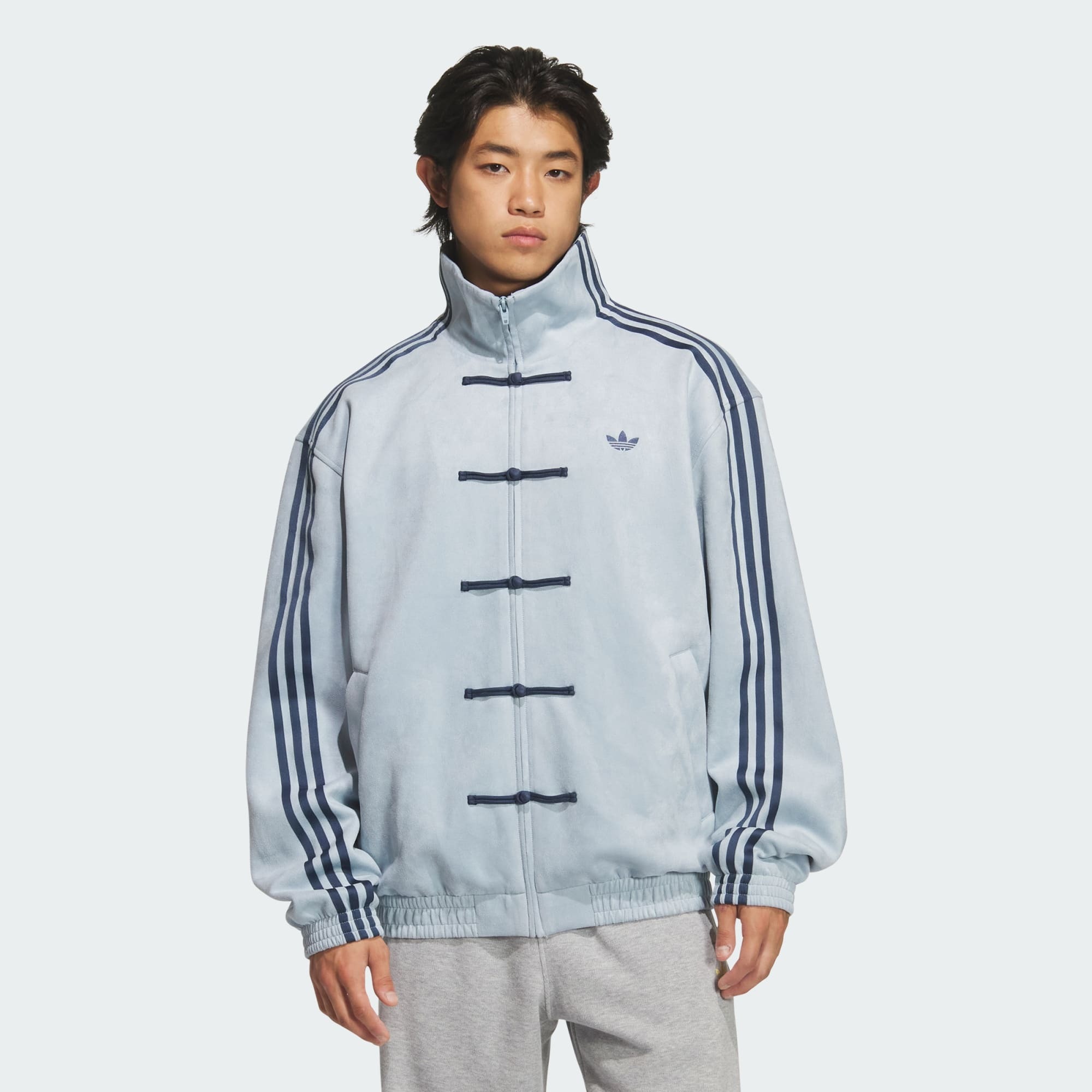 adidas Originals CTT New Chinese Style Track Jacket Ash Grey