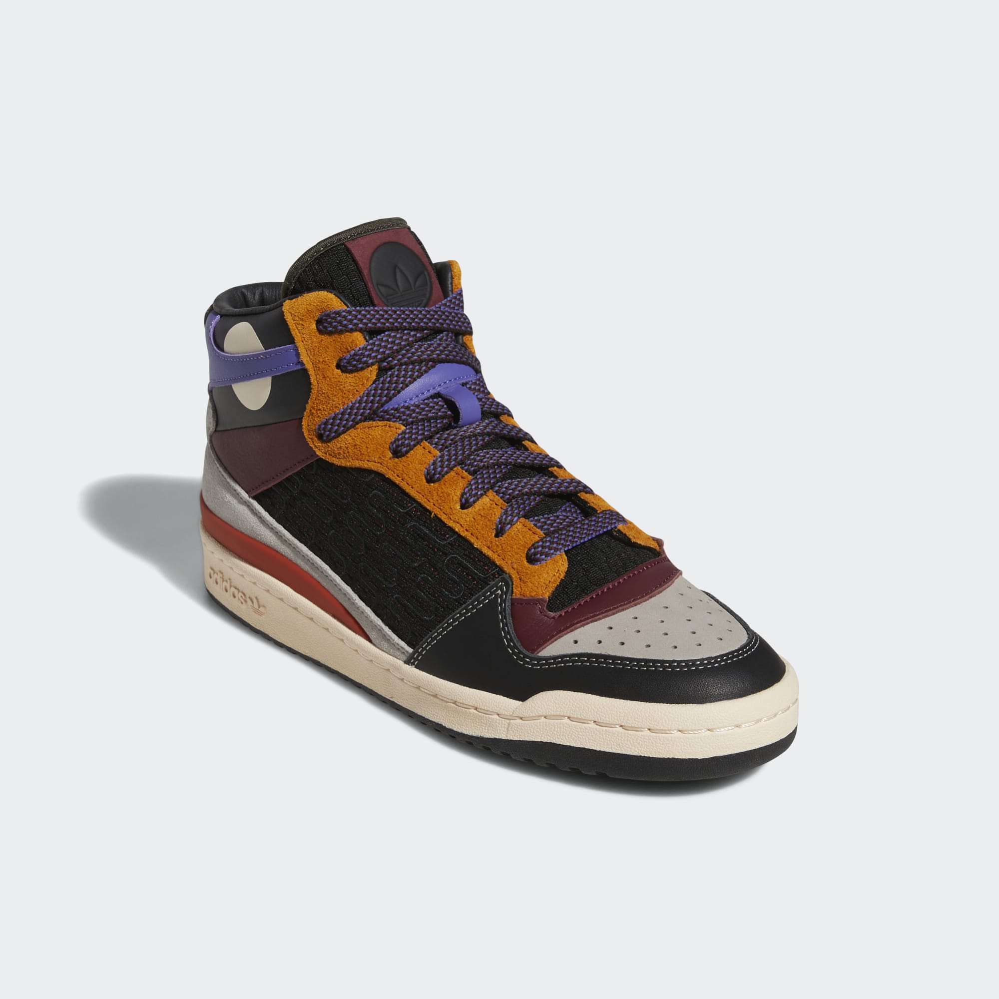 1 Adidas Size 5 Men Forum Mid Patchwork Nordstrom Rare New Leather Textile Adidas Forum Mid PATCHWORK Unboxing & Detailed Look - YouTube main image 3