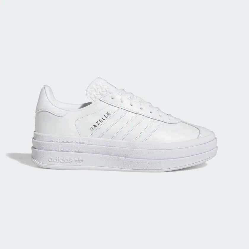 Adidas Originals Gazelle Bold Triple White IE5130 More Sneakers