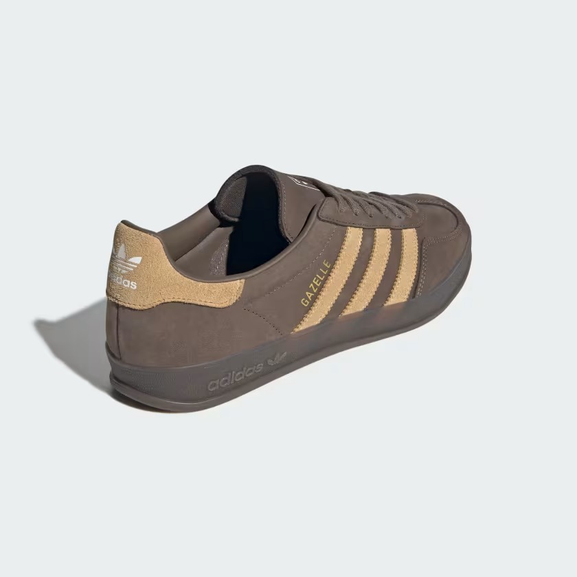 adidas Originals Gazelle Indoor Cargo Brown Golden Beige JQ8386 | More  Sneakers