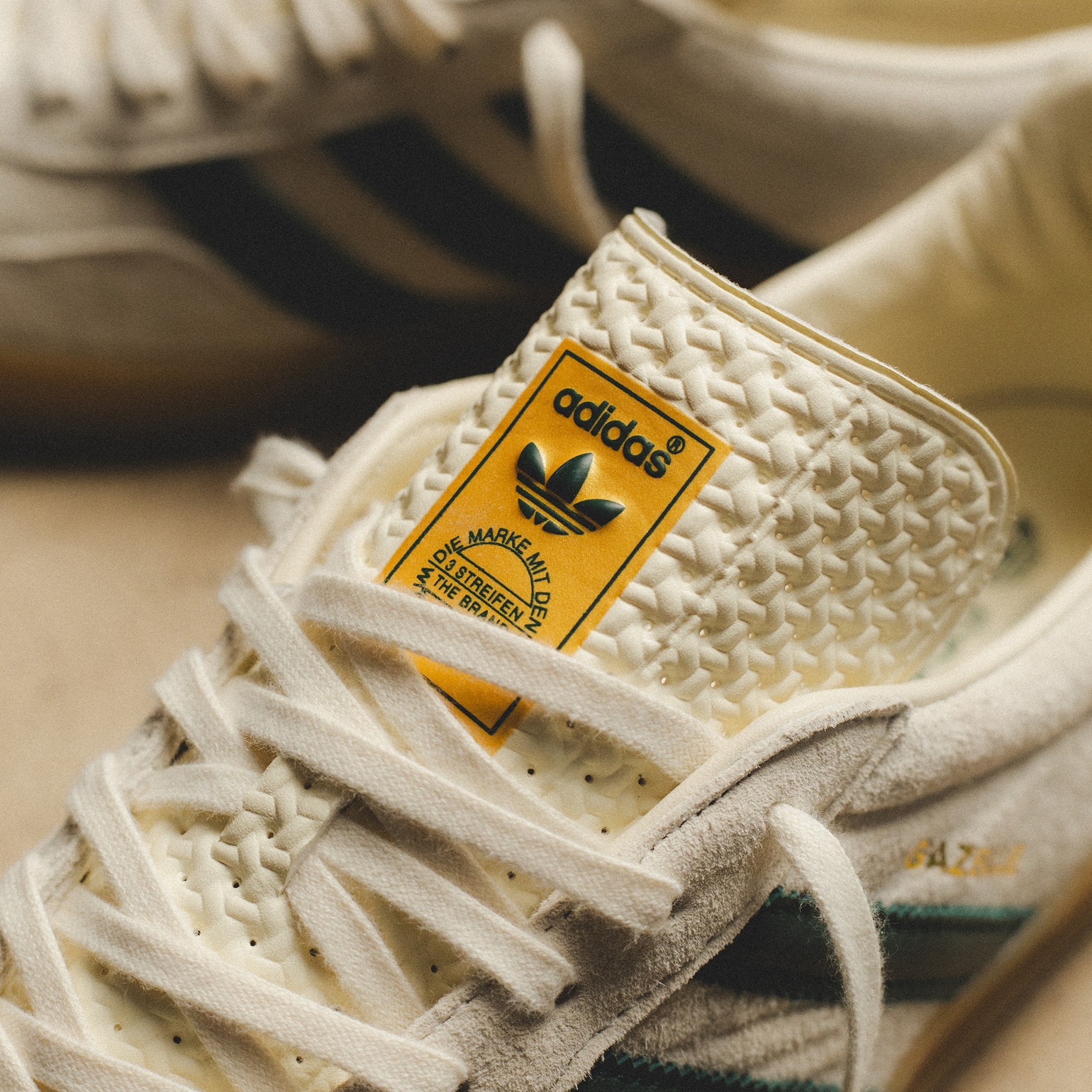 adidas gazelle silver green womens Gazelle Indoor 9 / Energy Green/Off White/Magic Beige main image 1