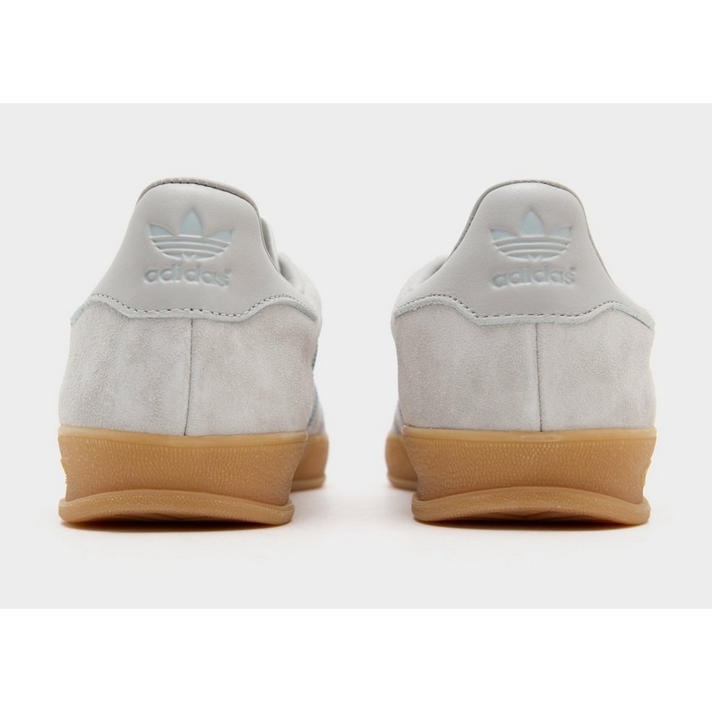 adidas gazelle silver green womens adidas Originals Gazelle Indoor Sneakers in Sage Green-Brown