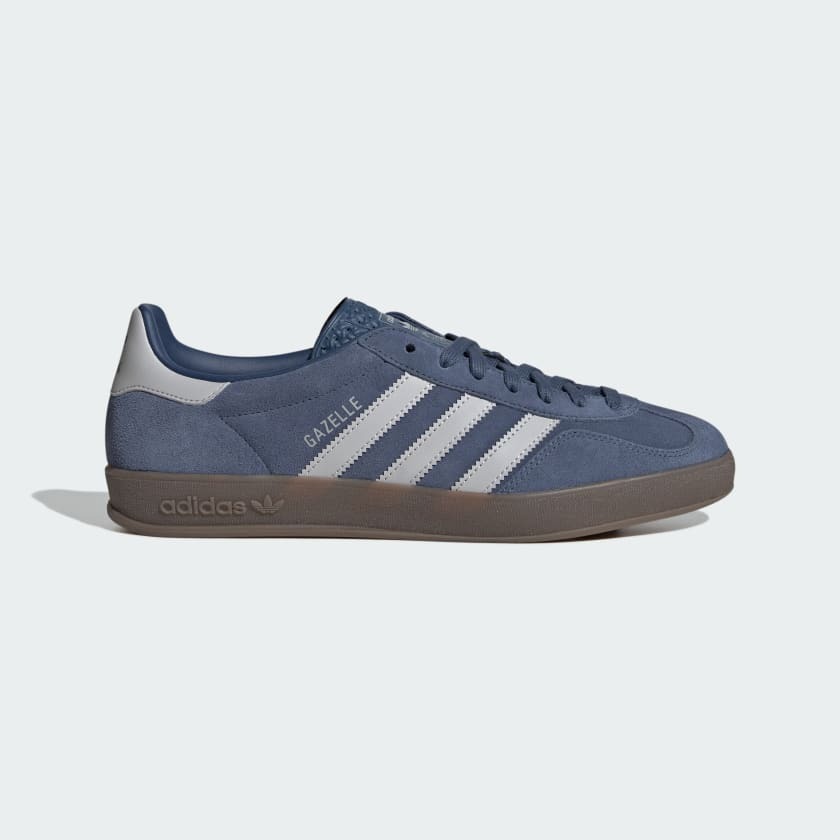 adidas gazelle silver green womens adidas Gazelle Indoor Preloved Blue Gum – Everything Butta main image 1