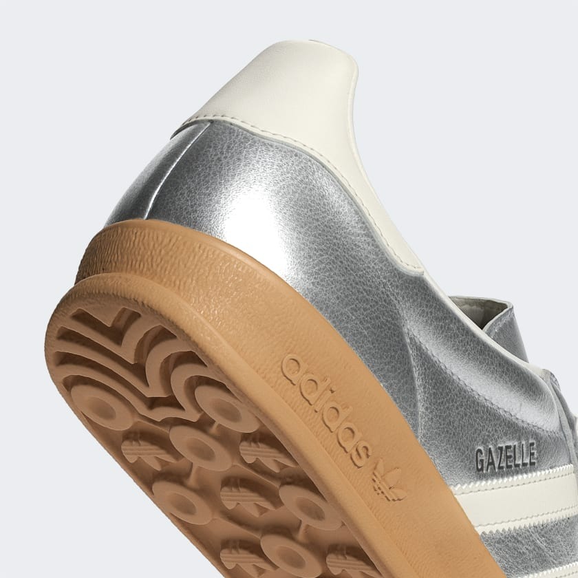 adidas Originals Gazelle Indoor Silver Metallic Core White