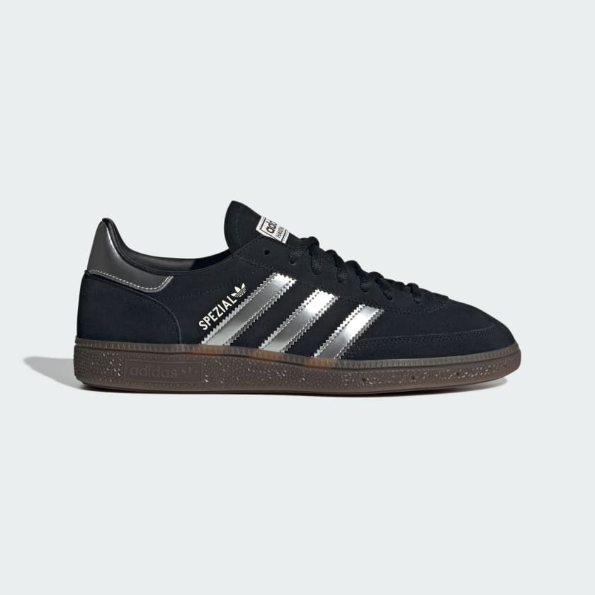 【ADIDAS】HANDBALL SPEZIAL Black Silver ★送料・関税込★ adidas Originals Handball Spezial Silver Metallic Core Black
