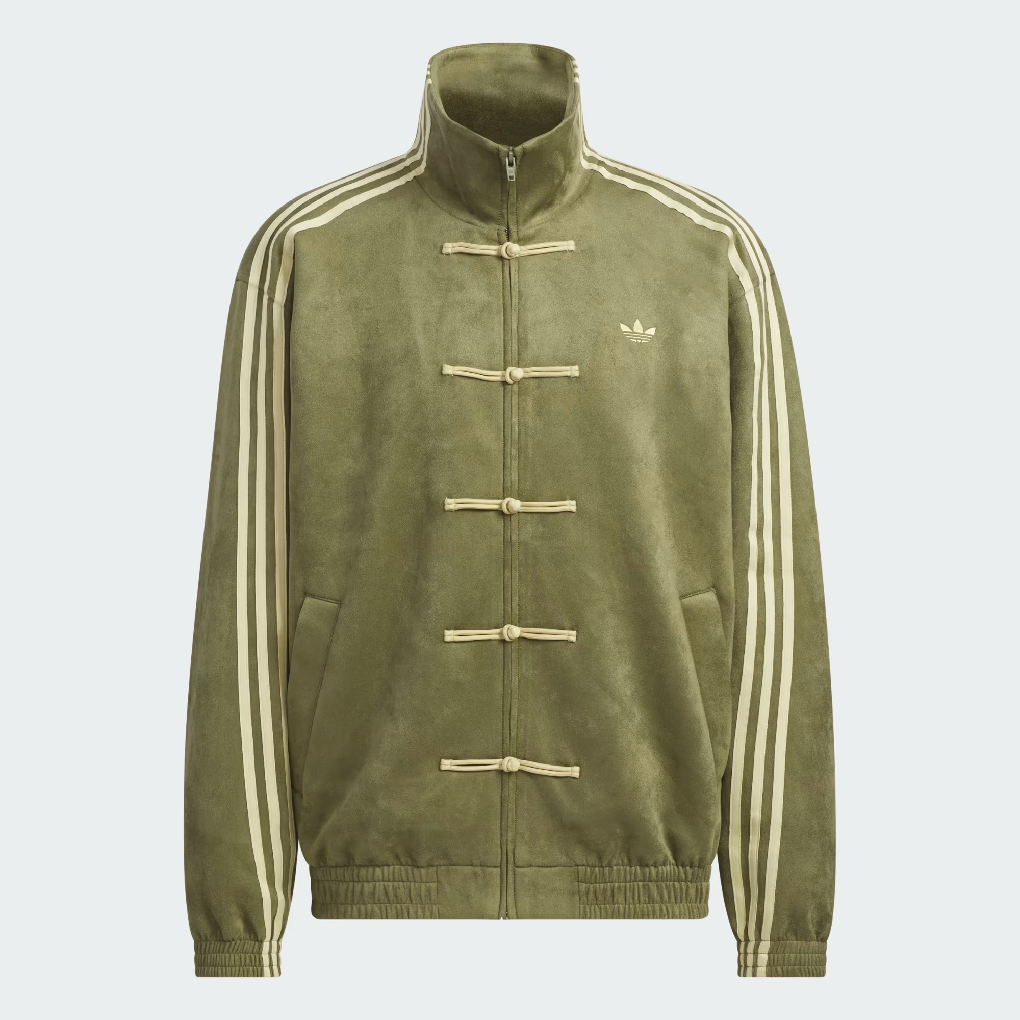 NEW CHINESE STYLE TRACK TOPグリーン adidas Originals New Chinese Style Track Top Focus Olive KT3847