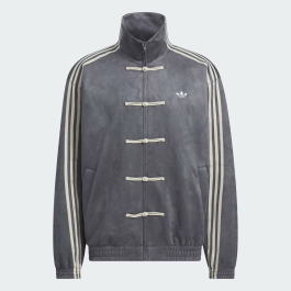 adidas Originals New Chinese Style Track Top Grey Six KR0295