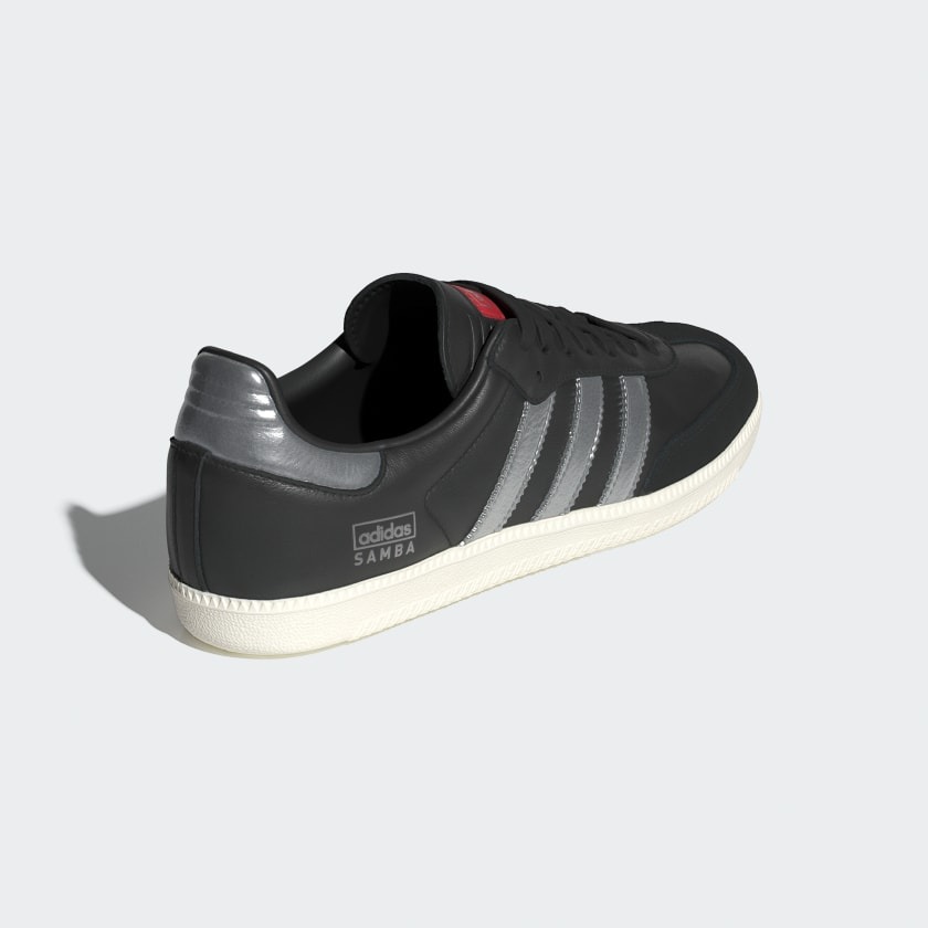 adidas gazelle silver green womens Adidas Women's Samba OG Silver Metallic / Core Black / Gum Low Top Sneakers