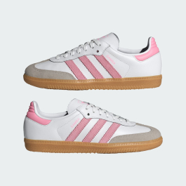 adidas Originals Samba GS Cloud White Light Pink JQ2018 | More