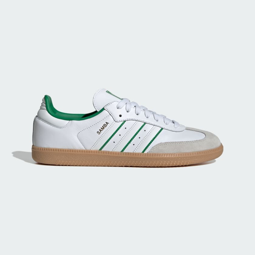 adidas gazelle silver green womens Adidas Samba OG In Cream Green For Women