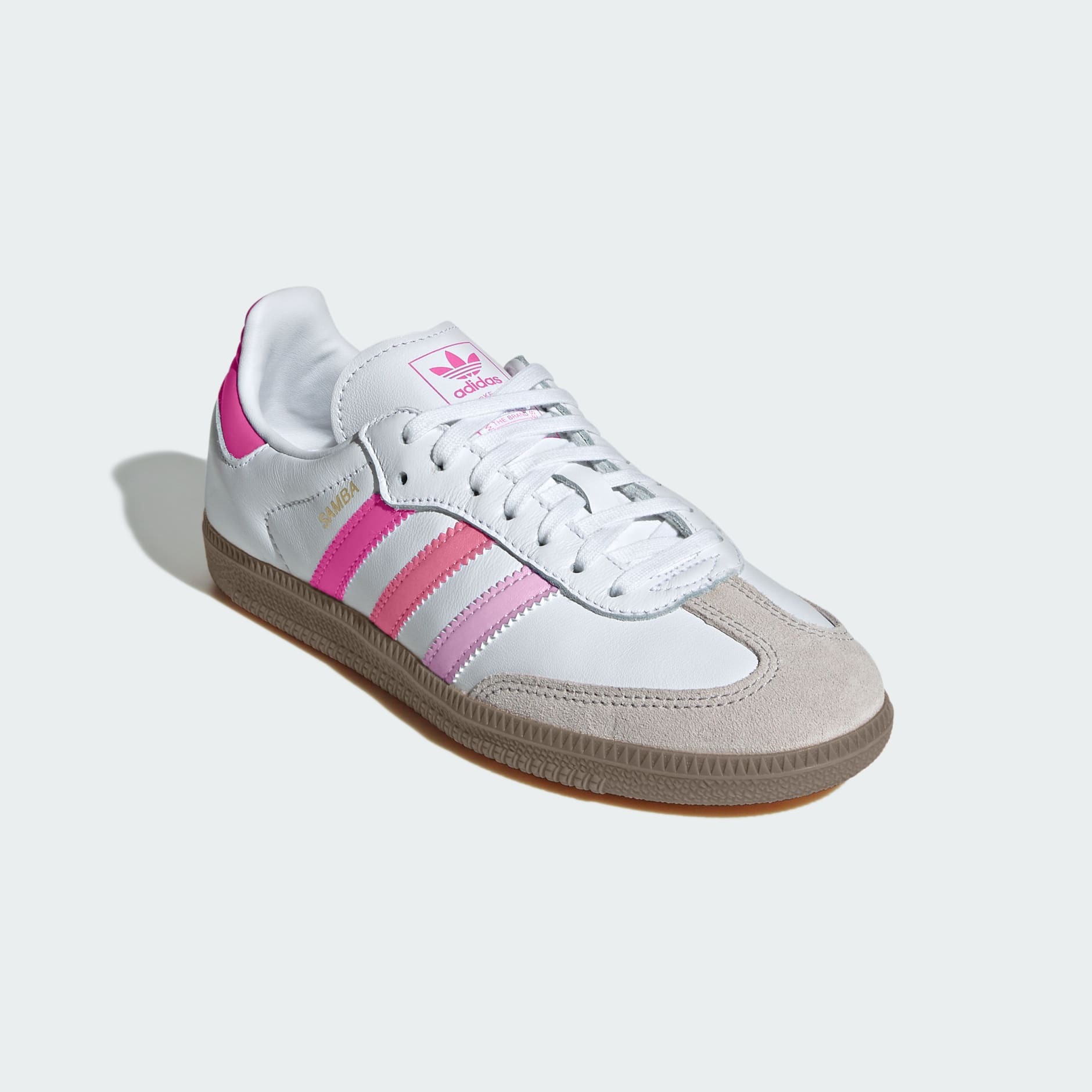 adidas Originals Samba OG GS White Orchid Fusion Rose Tone JP5492