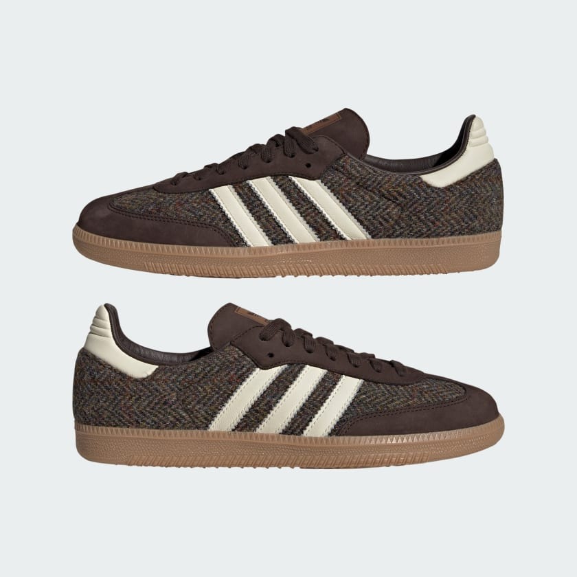 adidas Originals Samba OG Harris Tweed Dark Brown ID1450 | More