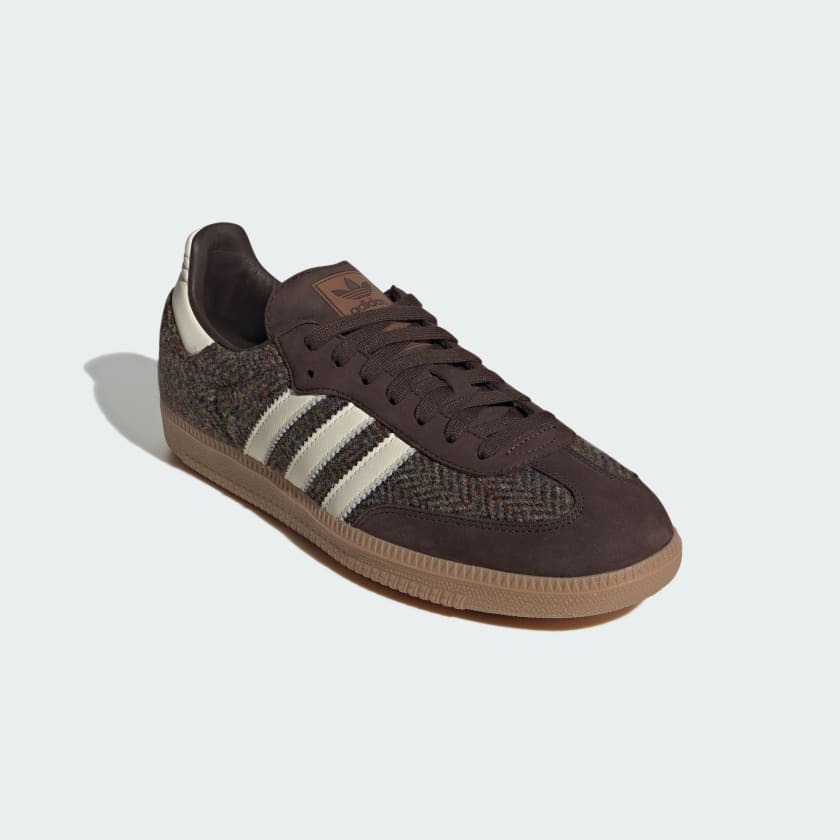 adidas gazelle silver green womens ADIDAS SAMBA ADV X KADER BLACK / BROWN / GUM Bluetile Skateboards