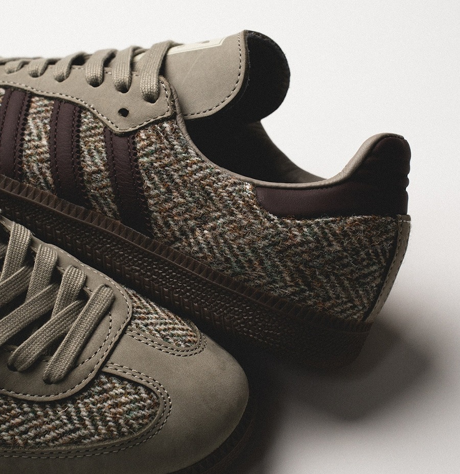 HARRIS TWEED ×adidas Originals Samba OG The Adidas Samba OG Harris Tweed is peak, straight-up