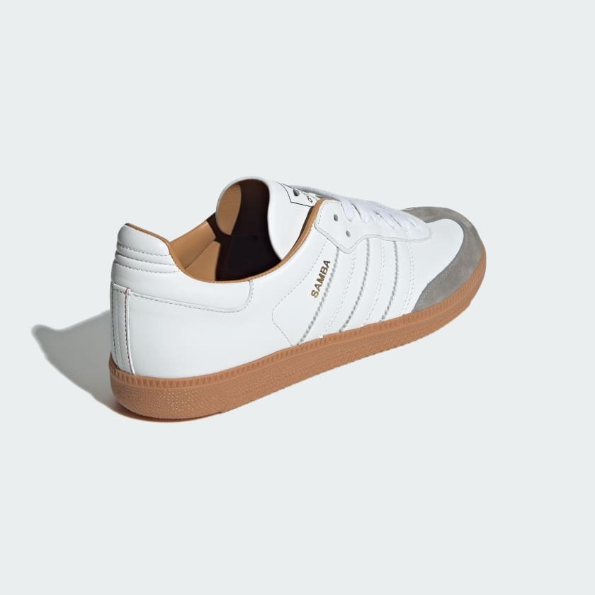 adidas gazelle silver green womens Adidas Men's Samba OG Made in Italy Core Black / Core White / Gum Low Top  Sneakers