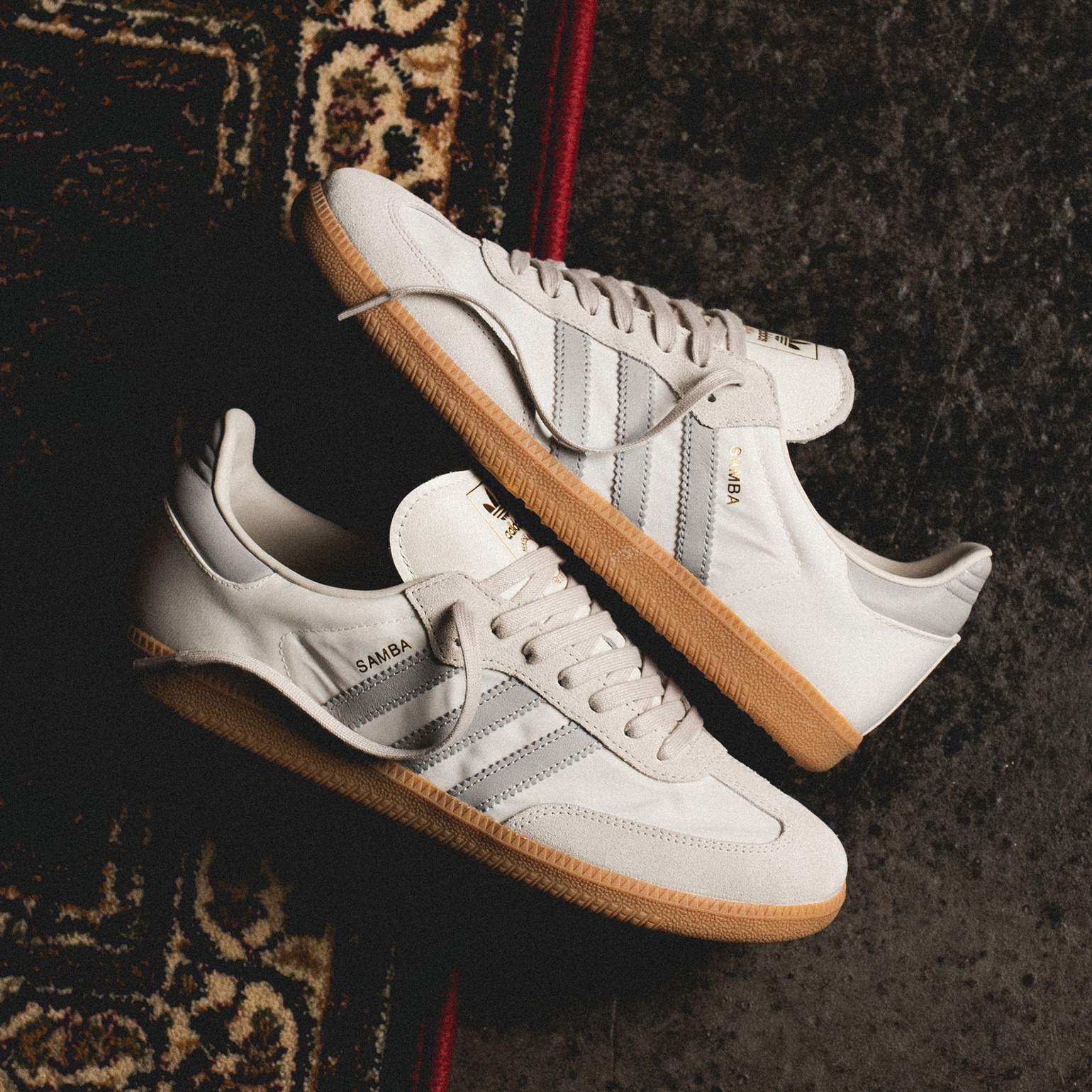 adidas Originals Samba OG Off White Grey Two ID1448 | More adidas Originals Samba OG Off White Grey Two ID1448 | More