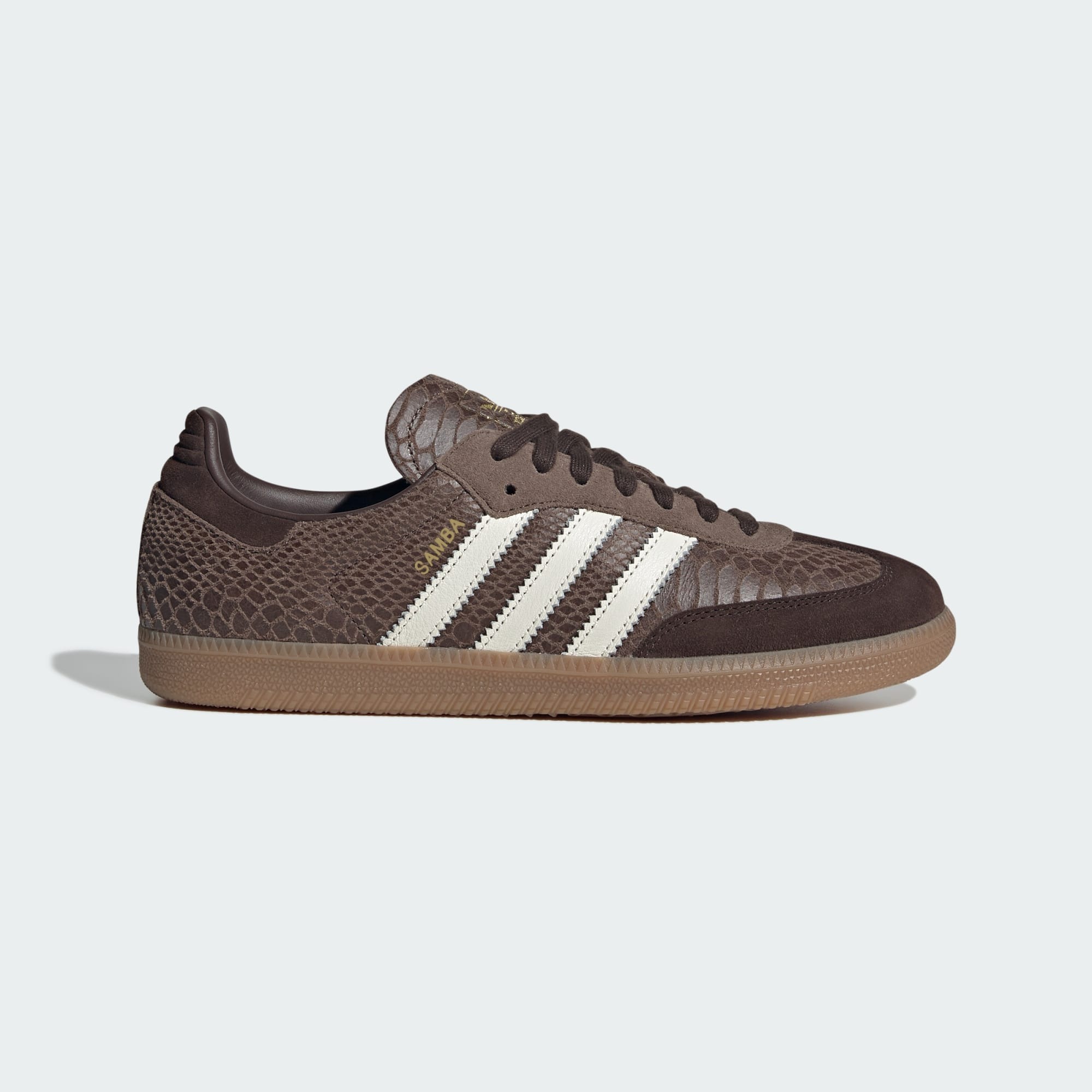 タグ付き未使用✨adidas Samba og ブラウン　25㎝ adidas Originals Samba OG Snake Earth Strata Off White KK3273
