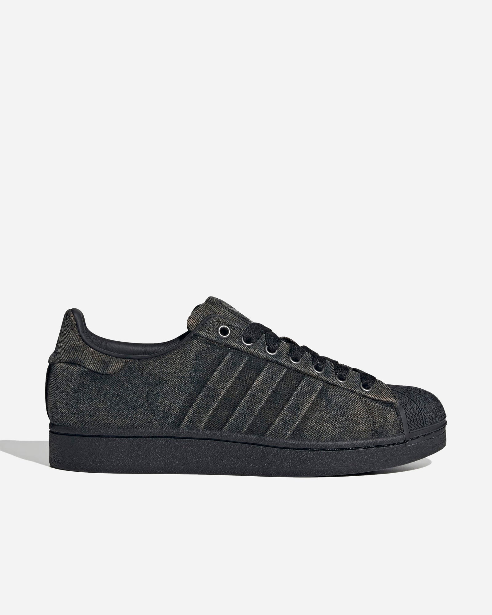 adidas Originals Superstar II Prem Washed Denim Black JQ3240