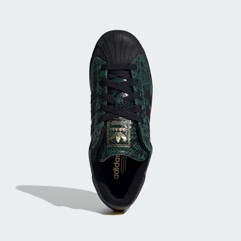 adidas Originals Superstar II Snakeskin Collegiate Green JP8159 | More  Sneakers