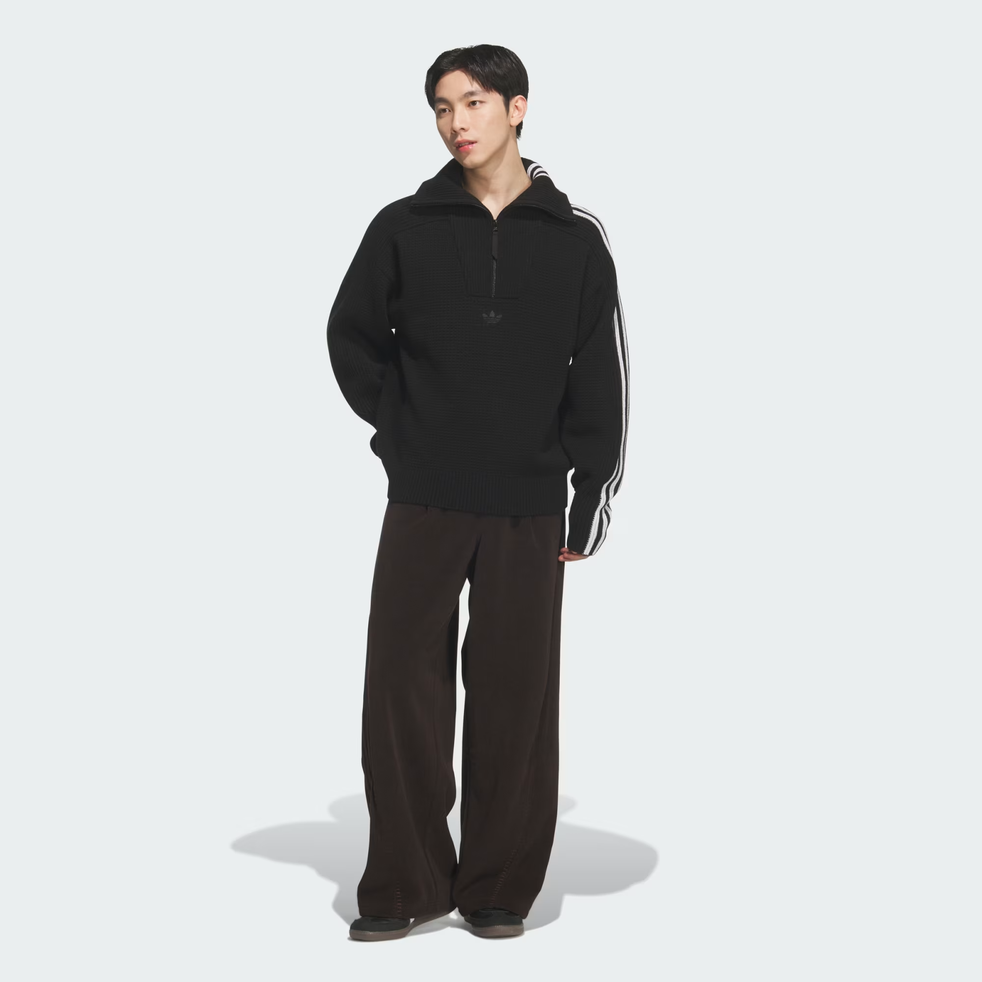 adidas Originals Sweat-shirt Premium 3S Knitwear Black KS5340