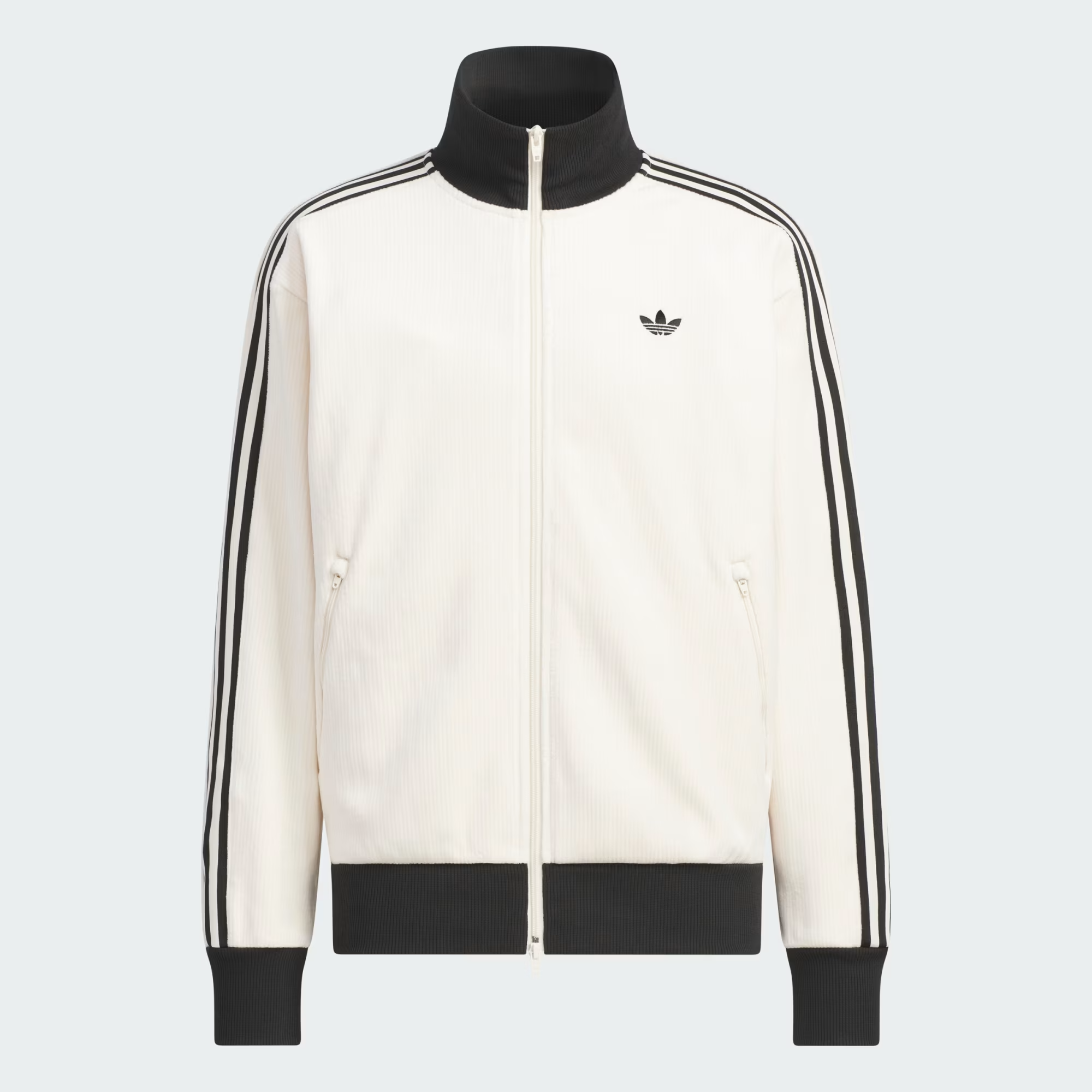 adidas Originals Velour Classic Track Top Wonder White KQ5546