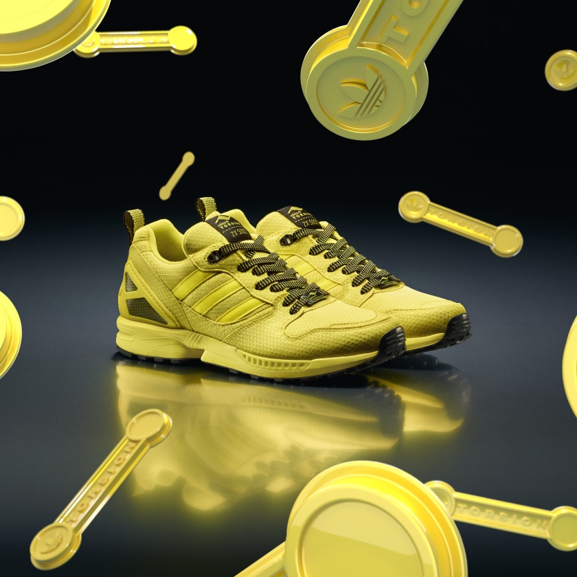 S⭐︎ adidas Originals ZX 5000 Torsion Bright Yellow - A-ZX Series