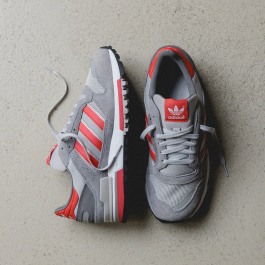 本体 adidas Originals ZX 600 Grey Three Better Scarlet JP8182