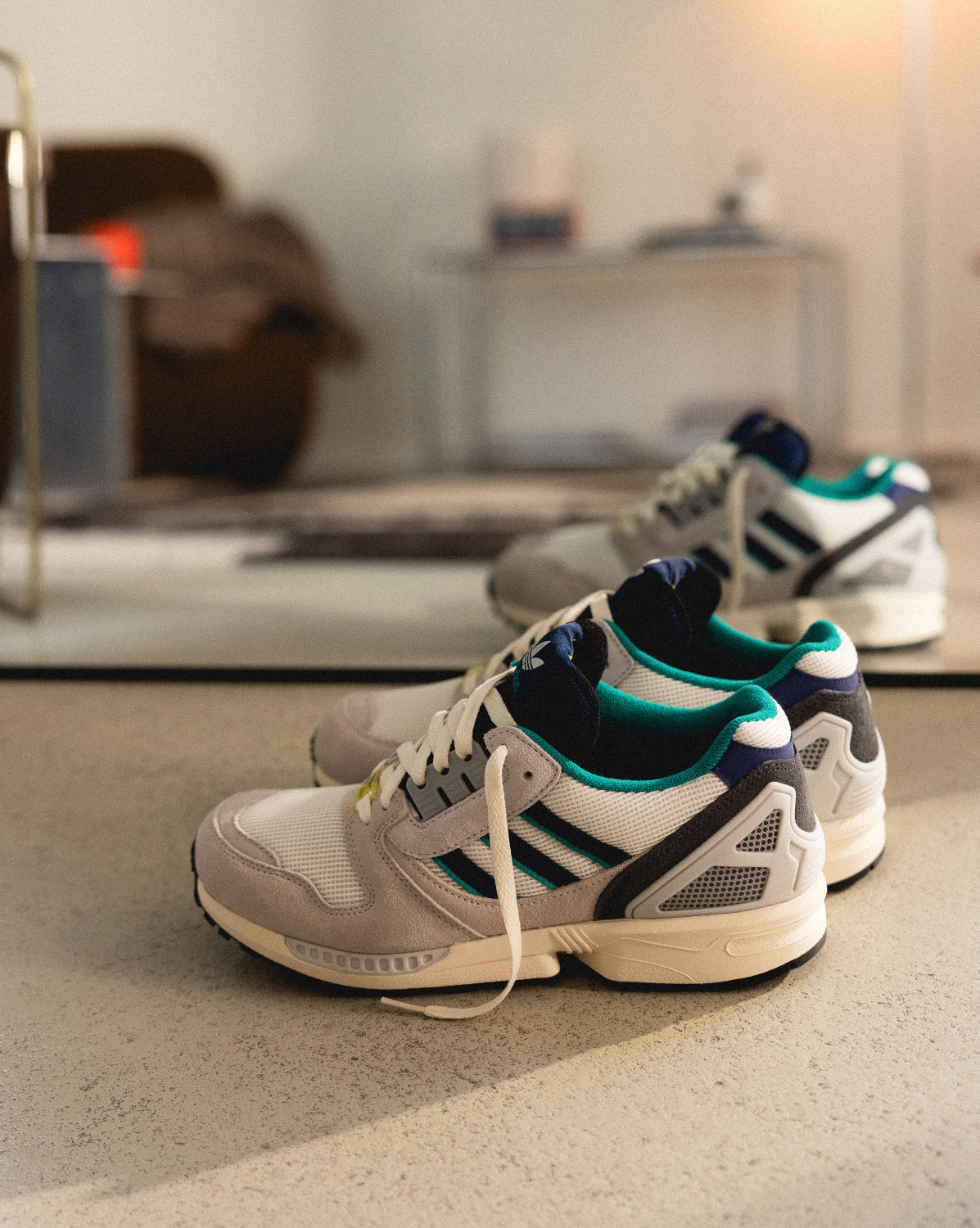 adidas Originals ZX 8000 Dark Blue Power Green KI1376 | More Sneakers
