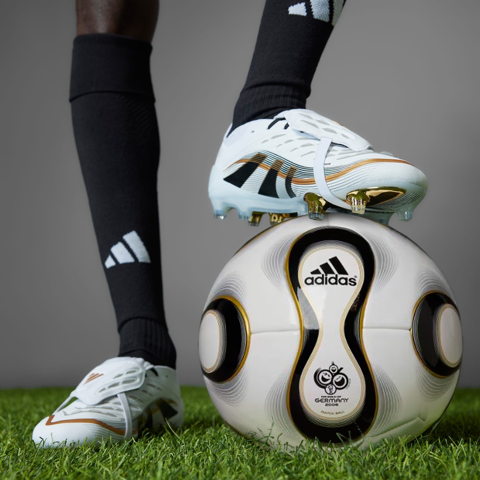 adidas Predator 25 Elite FG +TEAMGEIST Cloud White JP5730