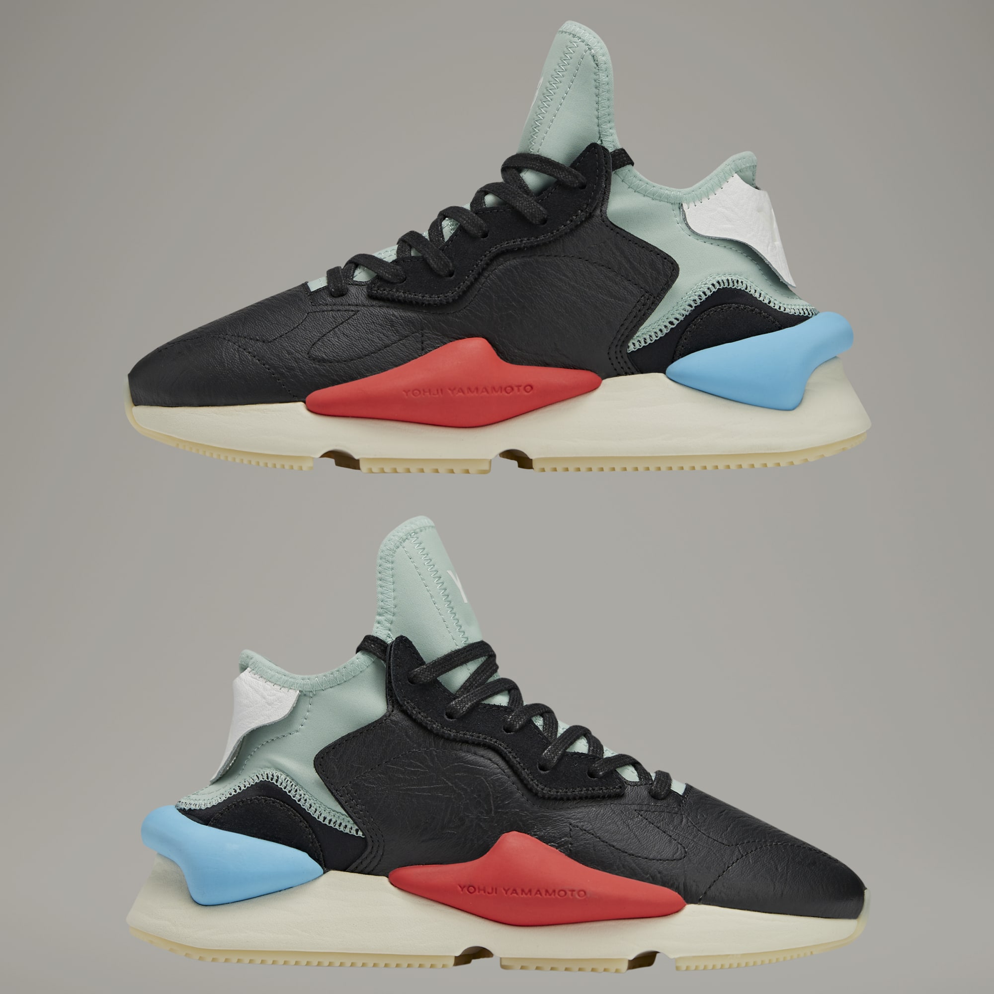 adidas Y-3 Kaiwa Black Blush Green Red GX1052 | More Sneakers