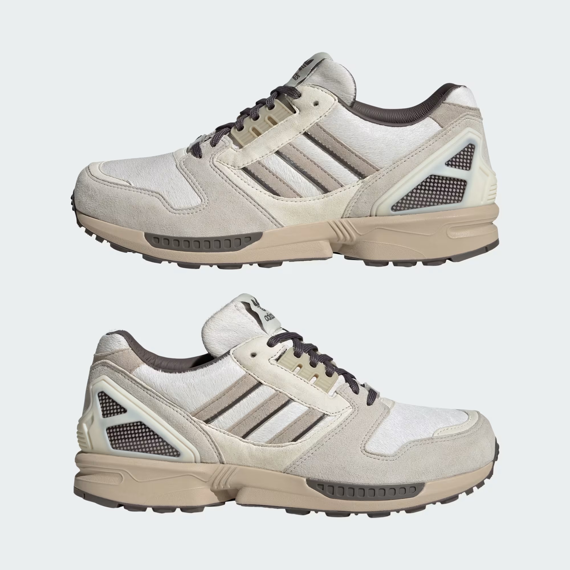 A-3 adidas ZX 8000 Pony Hair Grey - Animal Pack KH9058 | More Sneakers
