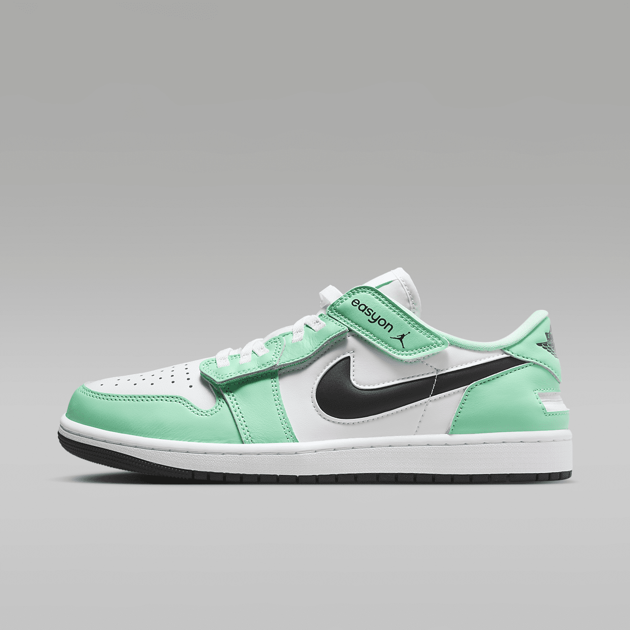 green glow jordan 1 low
