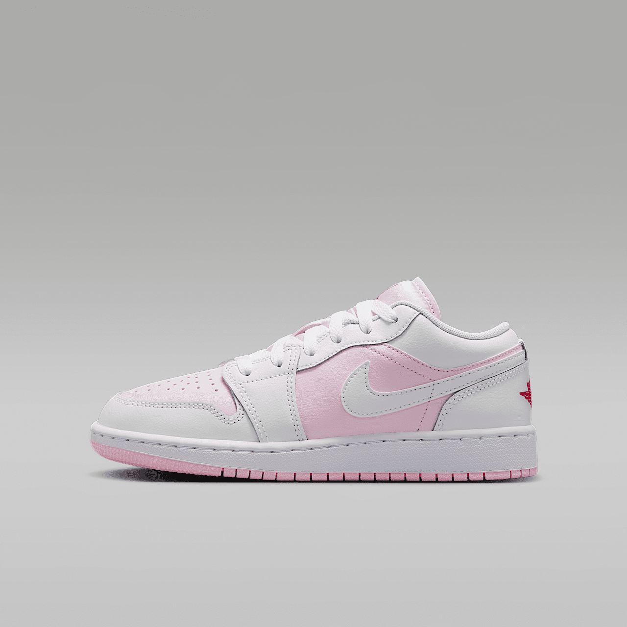 Air Jordan 1 Low GS Pink Foam White 553560-608 | More Sneakers