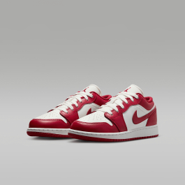 Air Jordan 1 Low GS Summit White Varsity Red 553560-166 | More