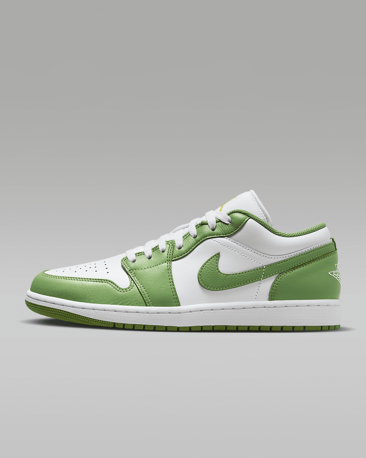Jordan Mens 1 Low SE White/Chlorophyll-Lightening (HF4823 100) - 12.5