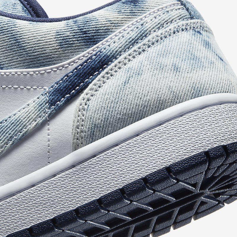 スニーカー Nike Air Jordan 1 Low WASHED DENIM 21cm Air Jordan 1 Low Washed Denim DM8947-100 Release Date - SBD