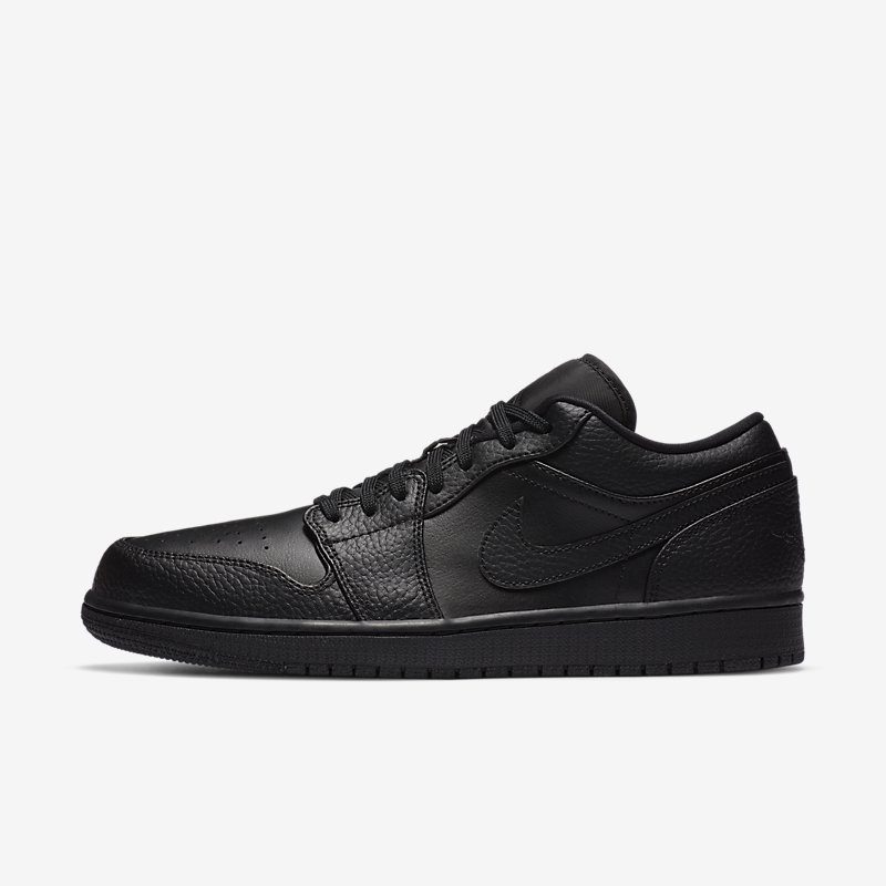 jordan 1s low top black