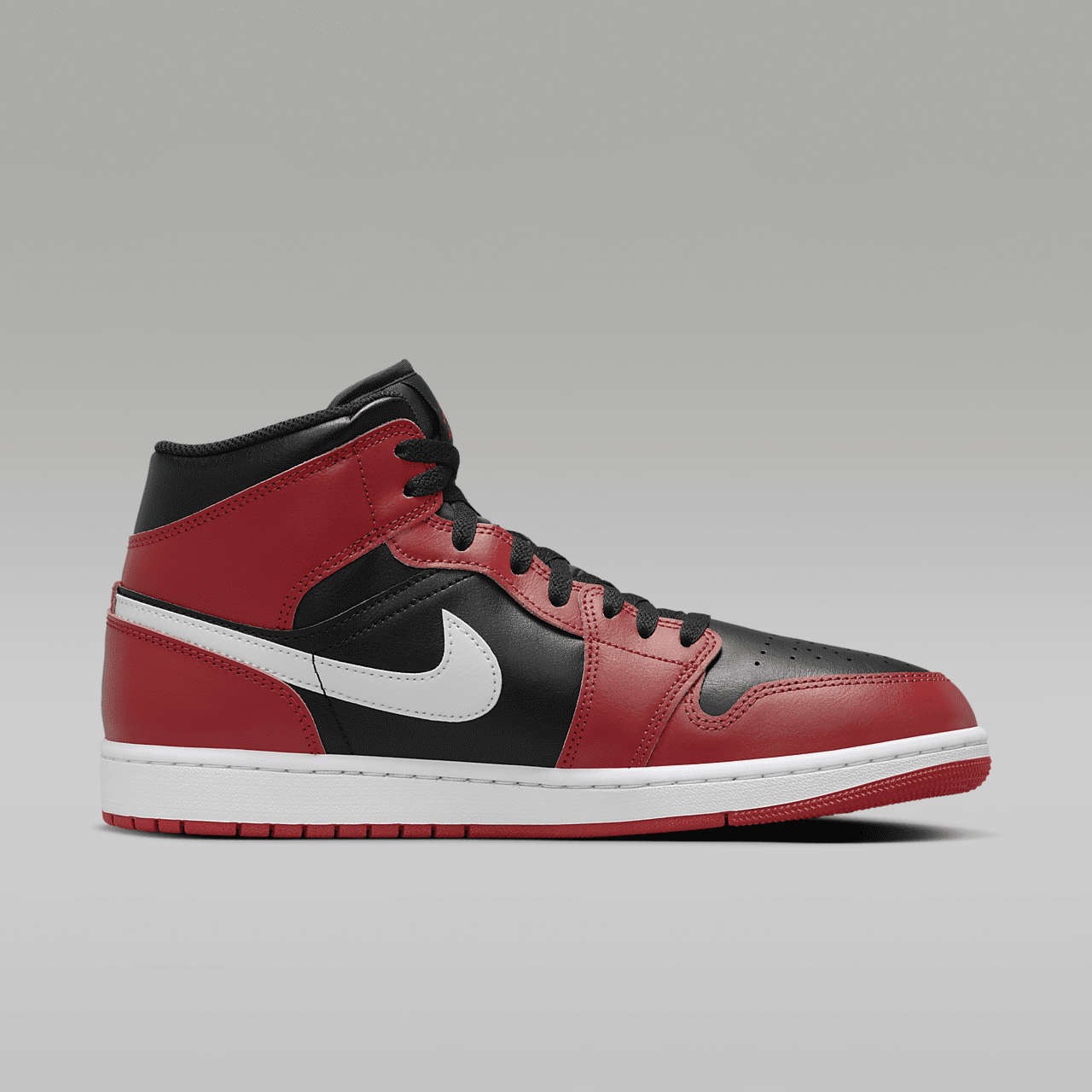 Air Jordan 1 Mid Black Gym Red DQ8426-061 | More Sneakers