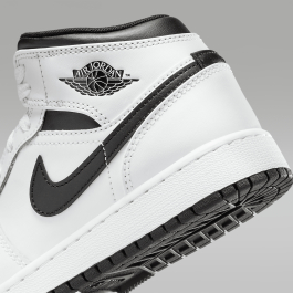 Air Jordan 1 Mid GS White Black DQ8423-132 | More Sneakers
