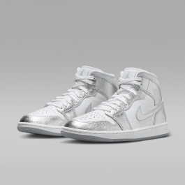 jordan 1 silver mid
